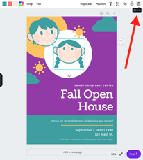 delete image in template